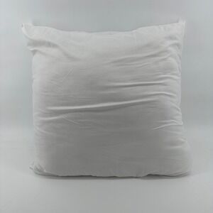 ACANVA White Throw Pillow Insert Square Down Alternative 22x22 Inch